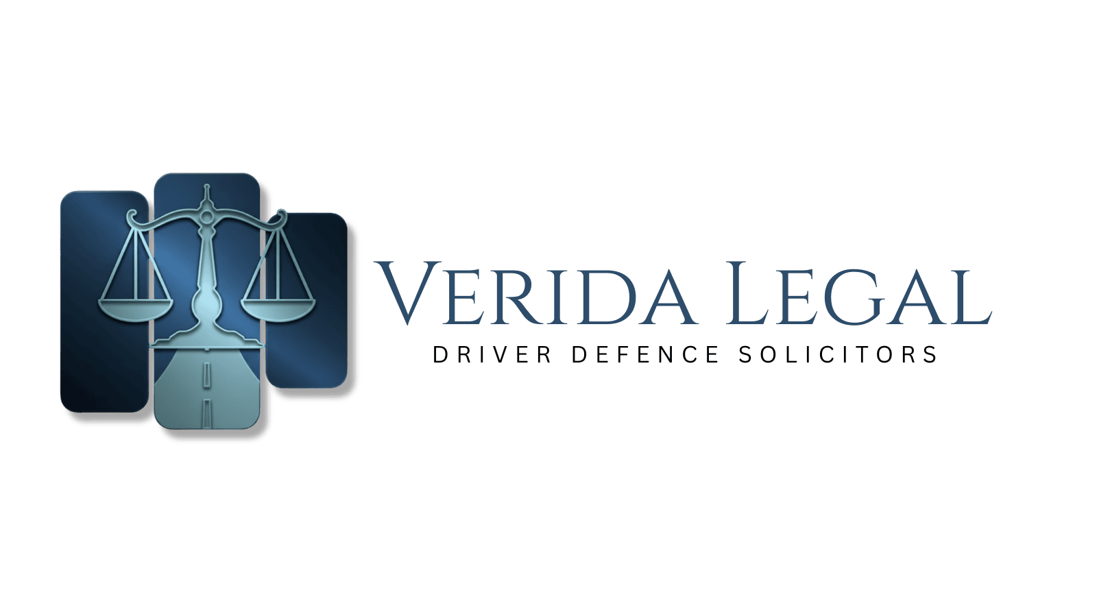 Verida Legal logo with blue scales of justice and gray-blue text on a white background